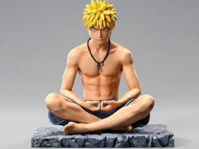 Naruto Zen Meditation Statue