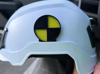 Hardhat Crash test dummy accessory