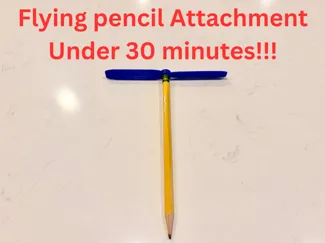 Flying pencil
