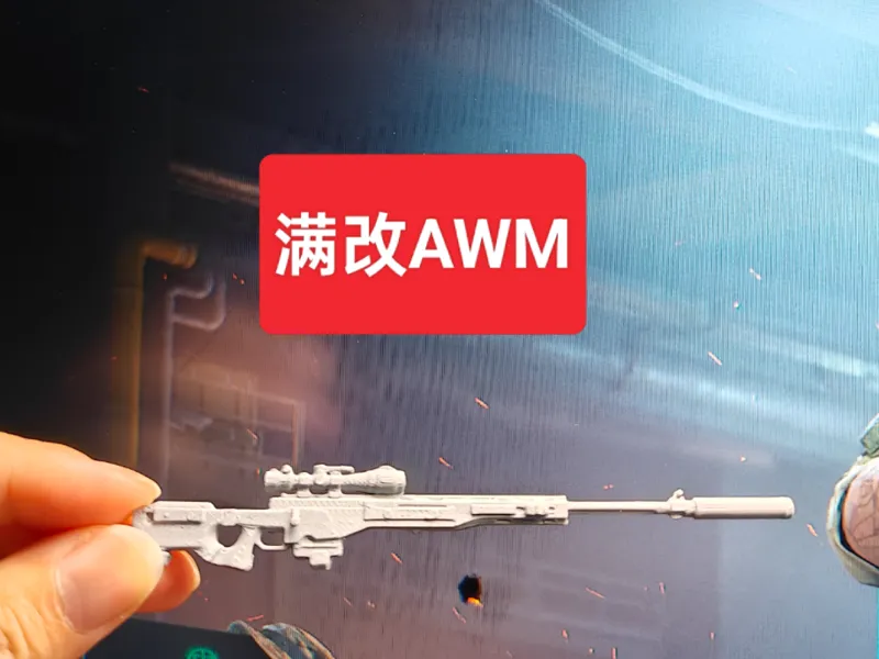 三角洲行动 满改AWM