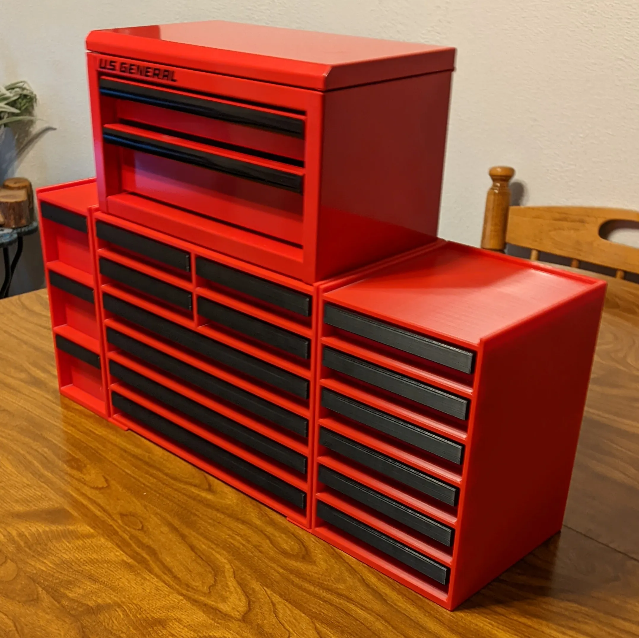 US General Mini Toolbox add on drawers - Free 3D Print Model - MakerWorld