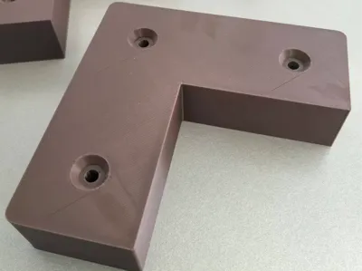 L-shaped sofa leg/furniture support leg/bed leg