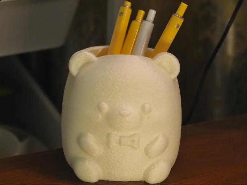 可爱小熊笔筒壹