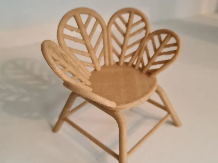 dollhouse flower chair