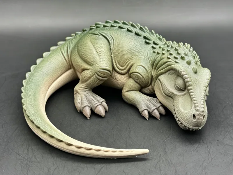 熟睡的小恐龙