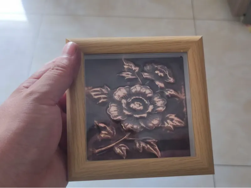 铜版画-花-艺术品