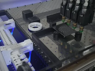 CoreXY Structure - 4-Head Pick and Place Machine