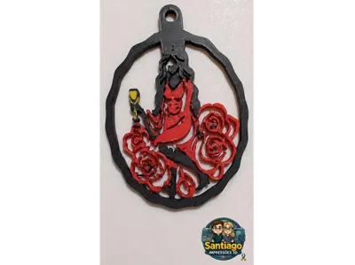 Pomba Gira Keychain