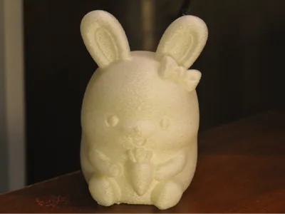 Cute plush bunny