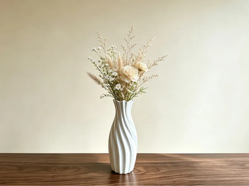 花瓶——云褶