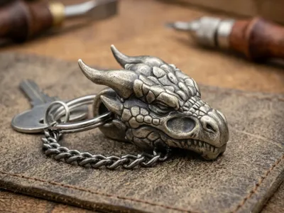 Dragon Keys Dragon Keychain