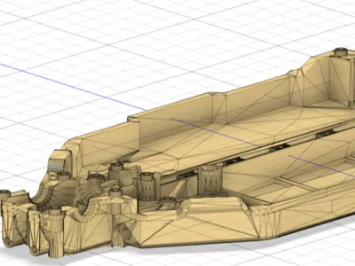 Tamiya TT02 Scale Chassis Plate