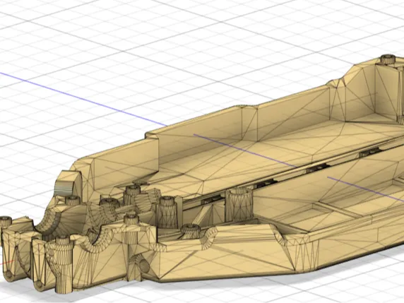 Tamiya TT02 Scale Chassis Plate