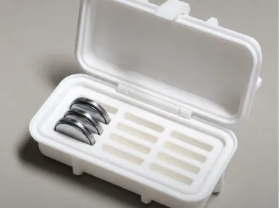 CR2032 Battery Storage Box