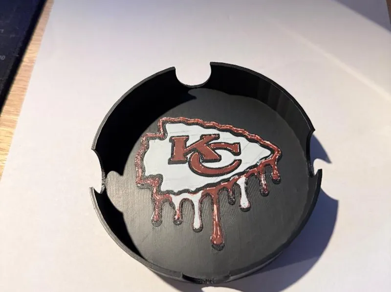Chiefs Coaster holder