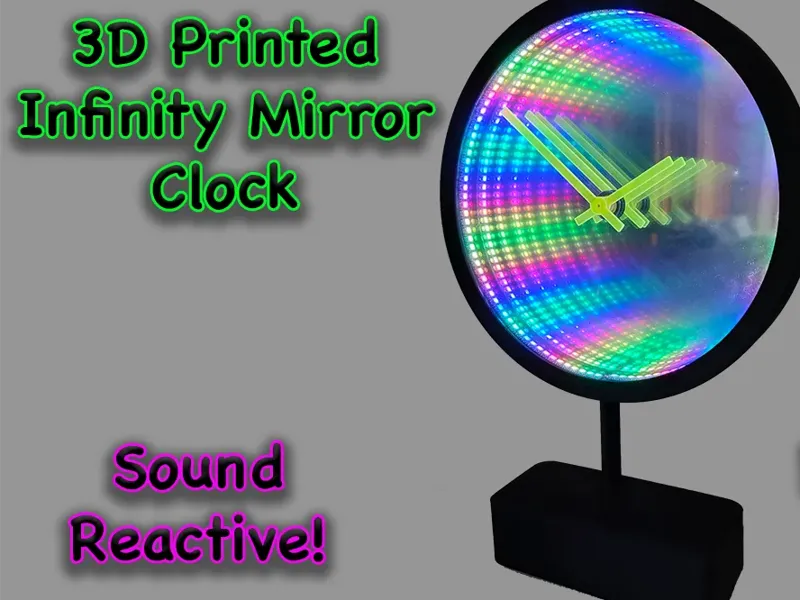 Infinity Mirror Clock