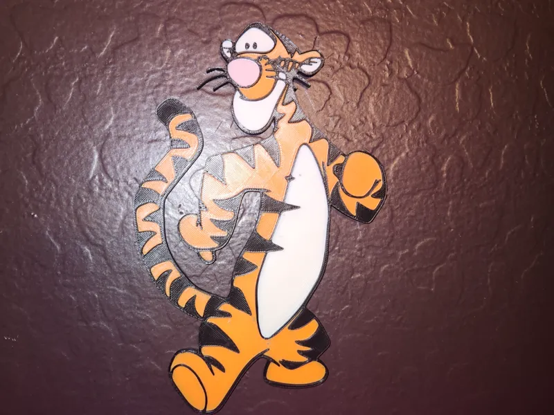 Tigger wall art