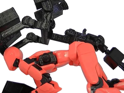 A part to hold sukurac2's custom parts on a general figure stand