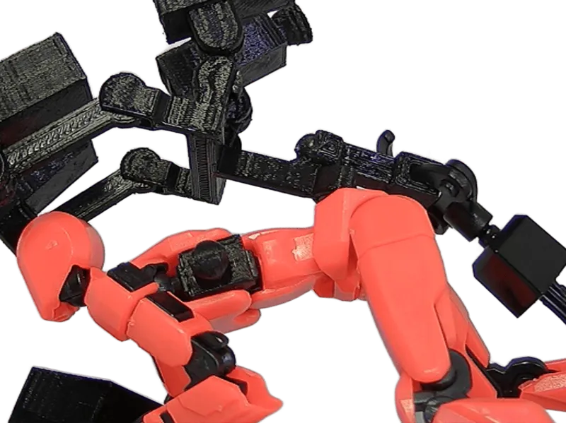 一般的なフィギアのスタンドでsukurac2のカスタムパーツを保持するパーツ