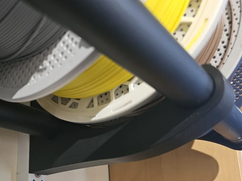 Twin slot spool bracket