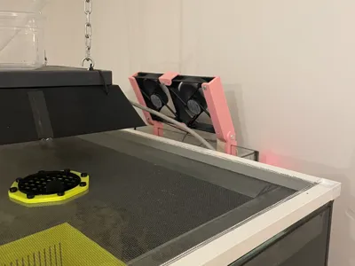 Aquarium 120mm Fan Mount / Holder 