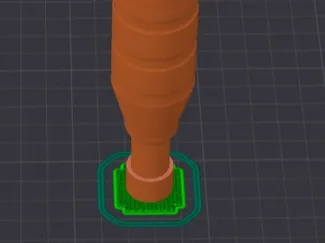 Mini jet nozzle insert for Biltema foam sprayer