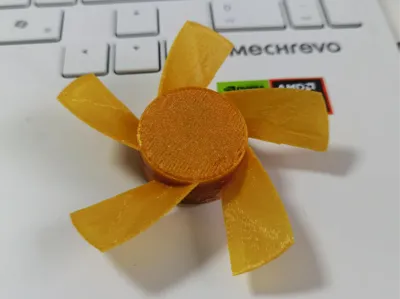 Small fan blade