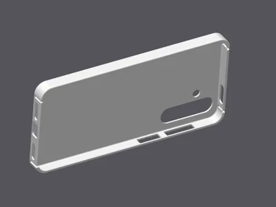 samsung galaxy m55s Minimalist practical phone case — PLA/PETG rigid filament friendly, easy to print!