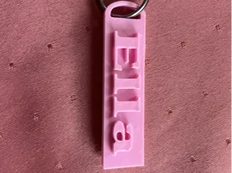 Sleutelhanger met naam Ella 