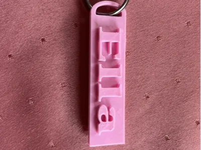 Keychain with name Ella