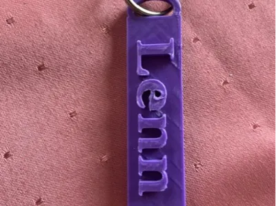 Keychain with name Lenn