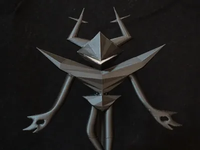 [deltarune] Roaring Knight figure model
