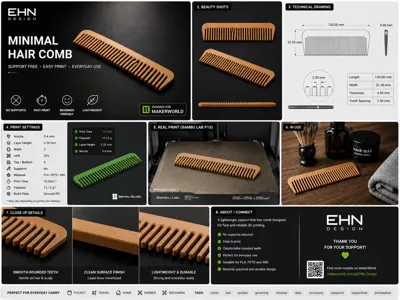 MINIMAL HAIR COMB