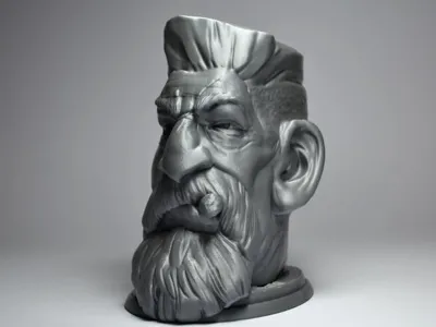 Zombie Hunter Head