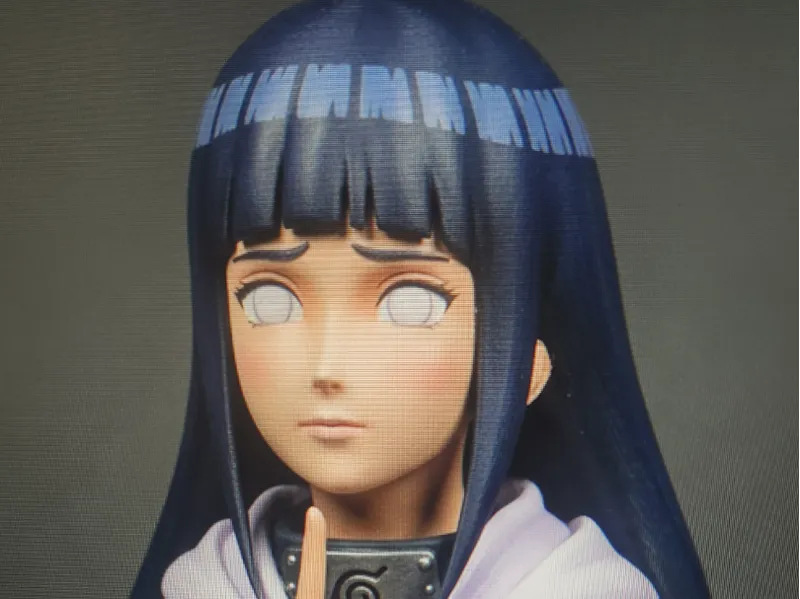 Hinata from Naruto Bust