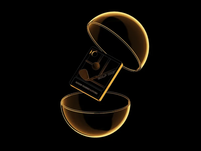 Hidden Edition Golf Fandom Charm