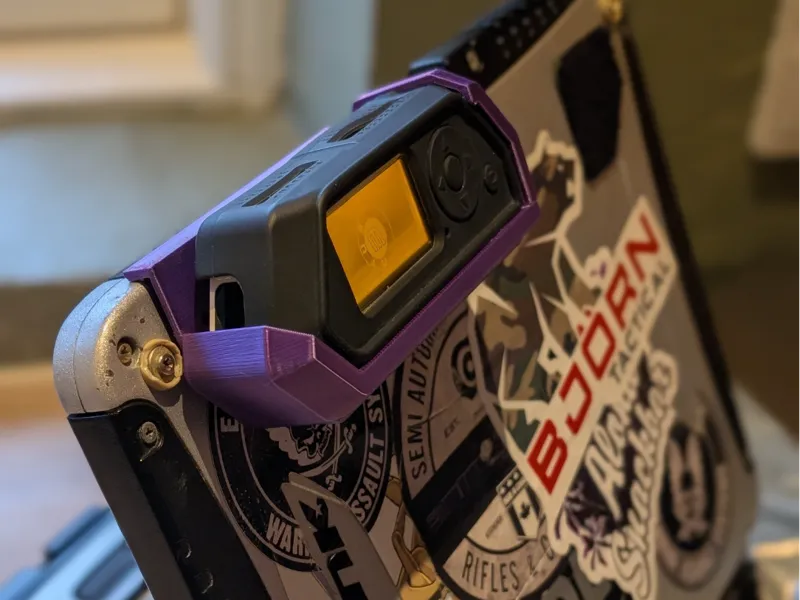Flipper zero holder for Toughbook CF-19 MK4