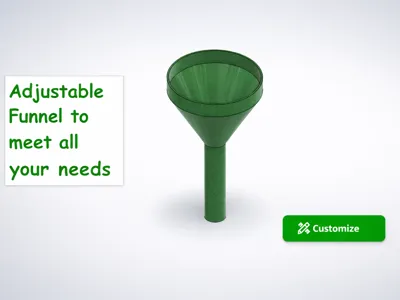 Customizable Funnel Tool