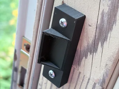 Screen Door Latch Catch - 10mm offset