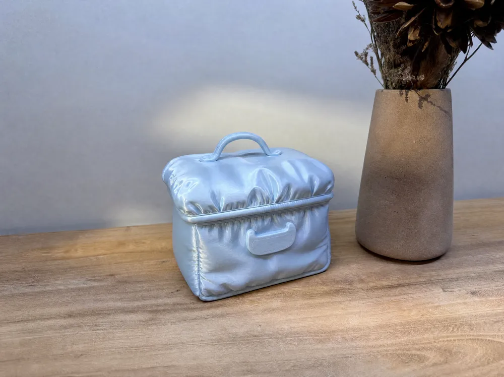 Cartoon Storage Box Silk Fabric Texture - Free 3D Print Model - MakerWorld