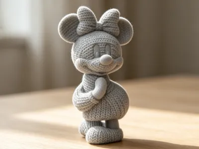 Knitted Minnie