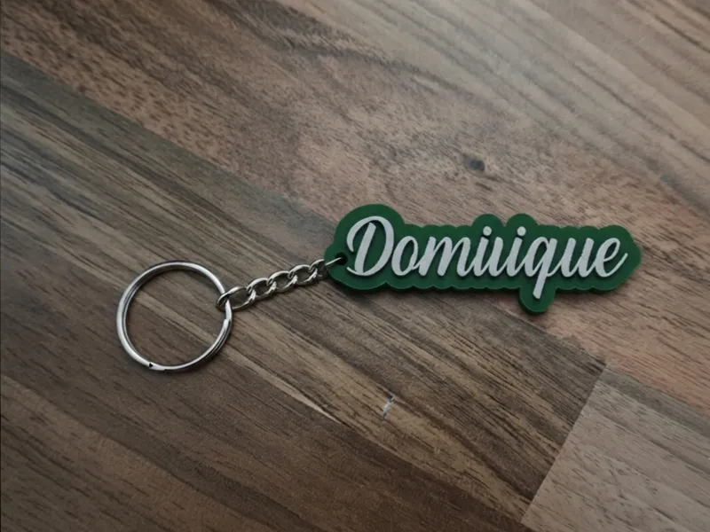 Dominique keychain - llavero
