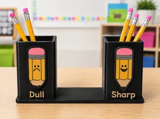 Sharp and Dull Pencil Station