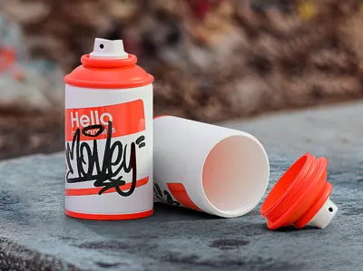 spray can graffiti cap storage