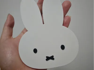 Miffy-shaped Pocket Mirror