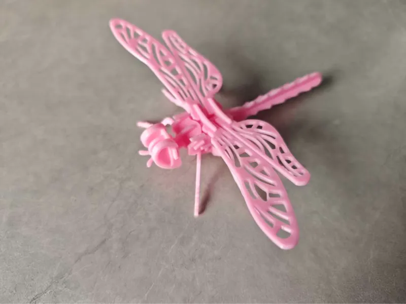 蜻蜓-3D立体拼图
