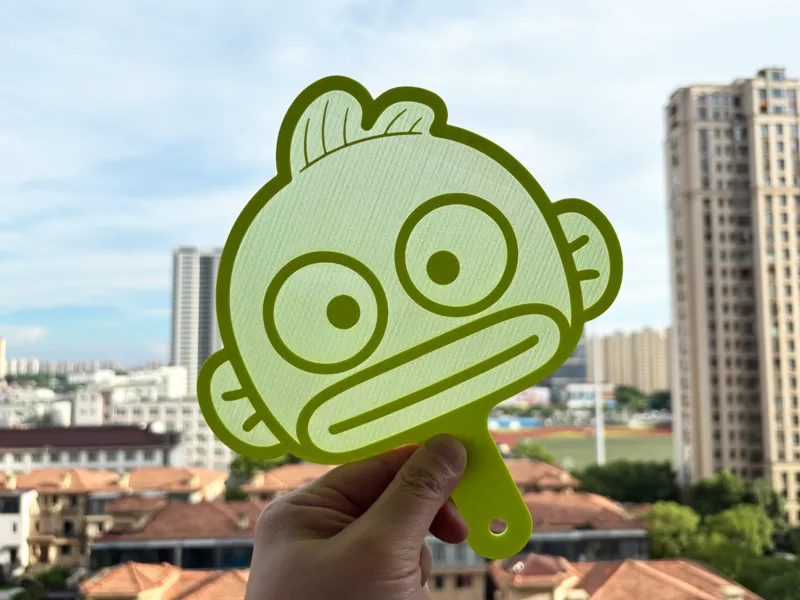 丑鱼扇子