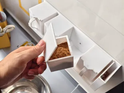 Kitchen Magnetic Spice Box