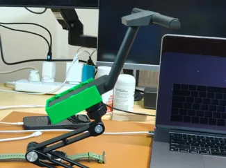 BenQ LaptopBar Turned into a Desk Lamp