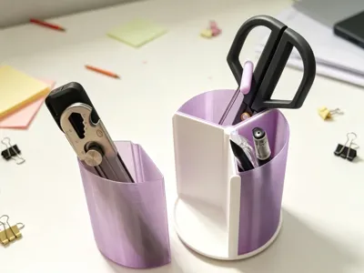 Rotating Separable Pen Holder
